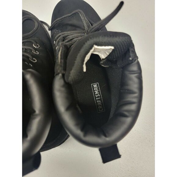 Craftman Size 3 Kids Black Velvet Lace-Up Ankle Boots casual wear - Picture 4 of 7